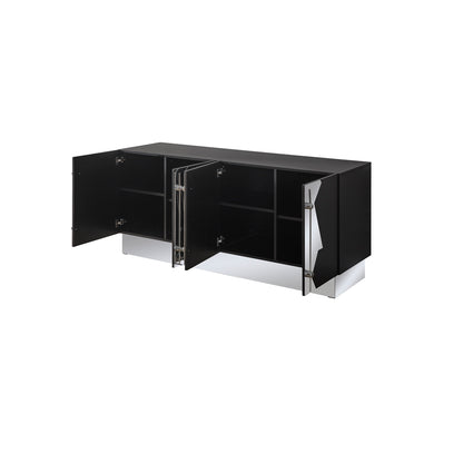 Callista Sideboard in Black and Silver